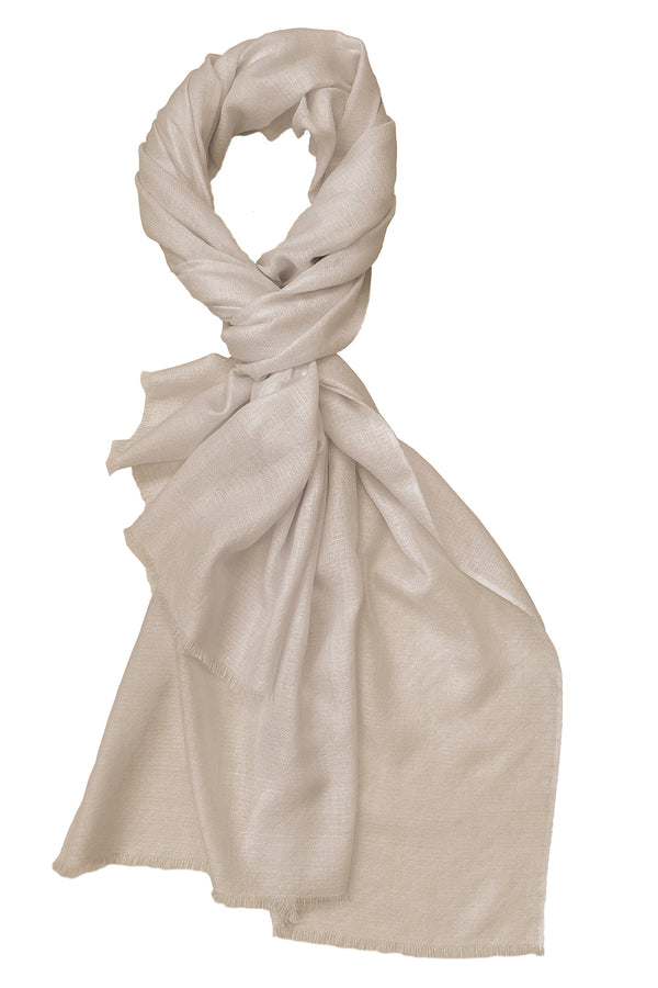 Diamond Weave Pure Cashmere Personalized Stole